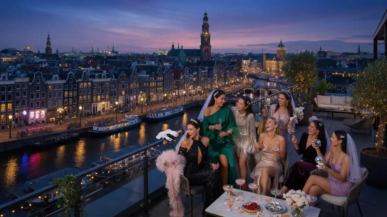 Inside VVIP bachelorette party in Amsterdam