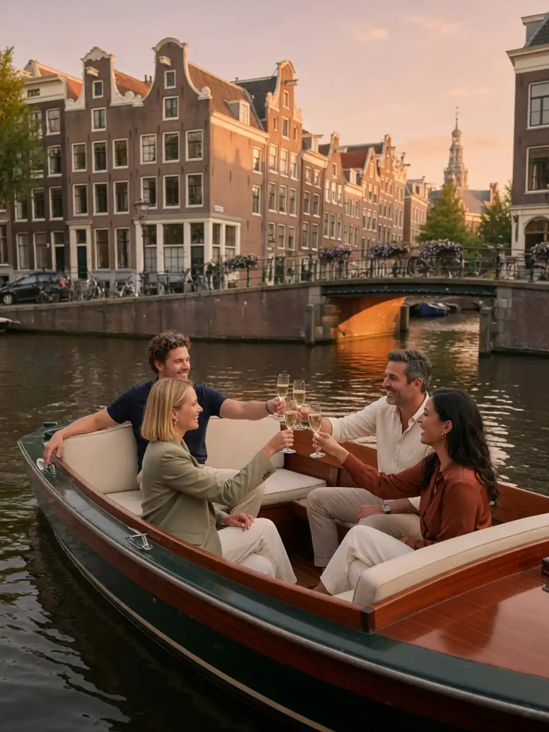 Amsterdam group travel canal cruise package