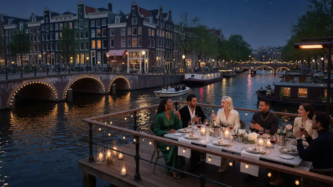 Inside VVIP group travel party in Amsterdam