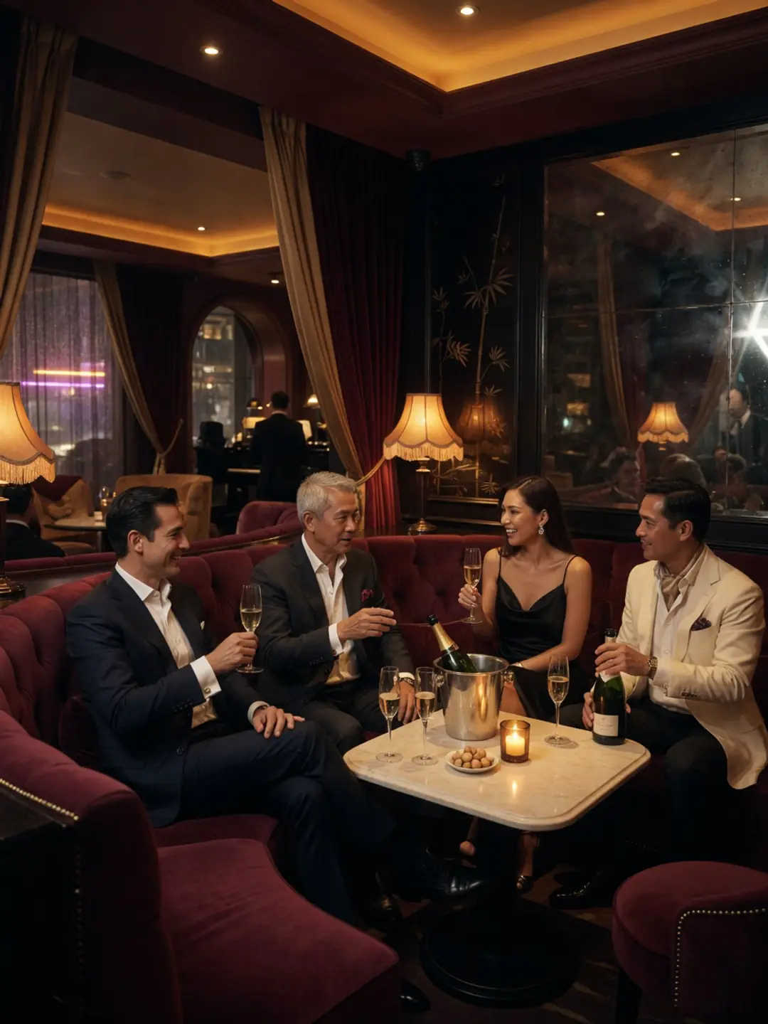 Bangkok group travel gentlemen's club package