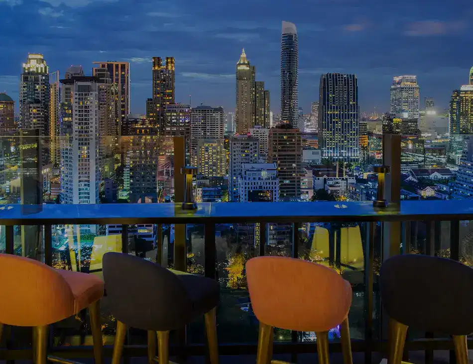 Bangkok group travel rooftop party package