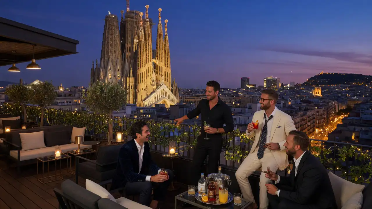 Inside VVIP bachelor party in Barcelona