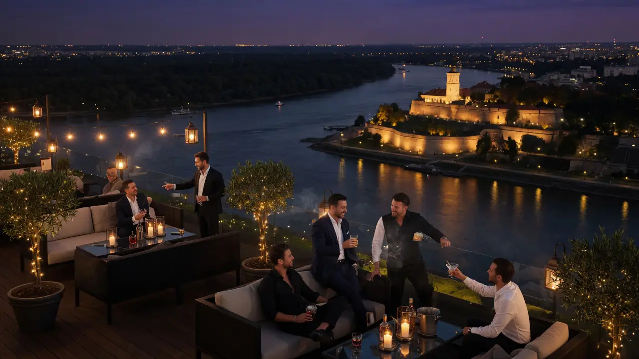 Inside VVIP bachelor party in Belgrade