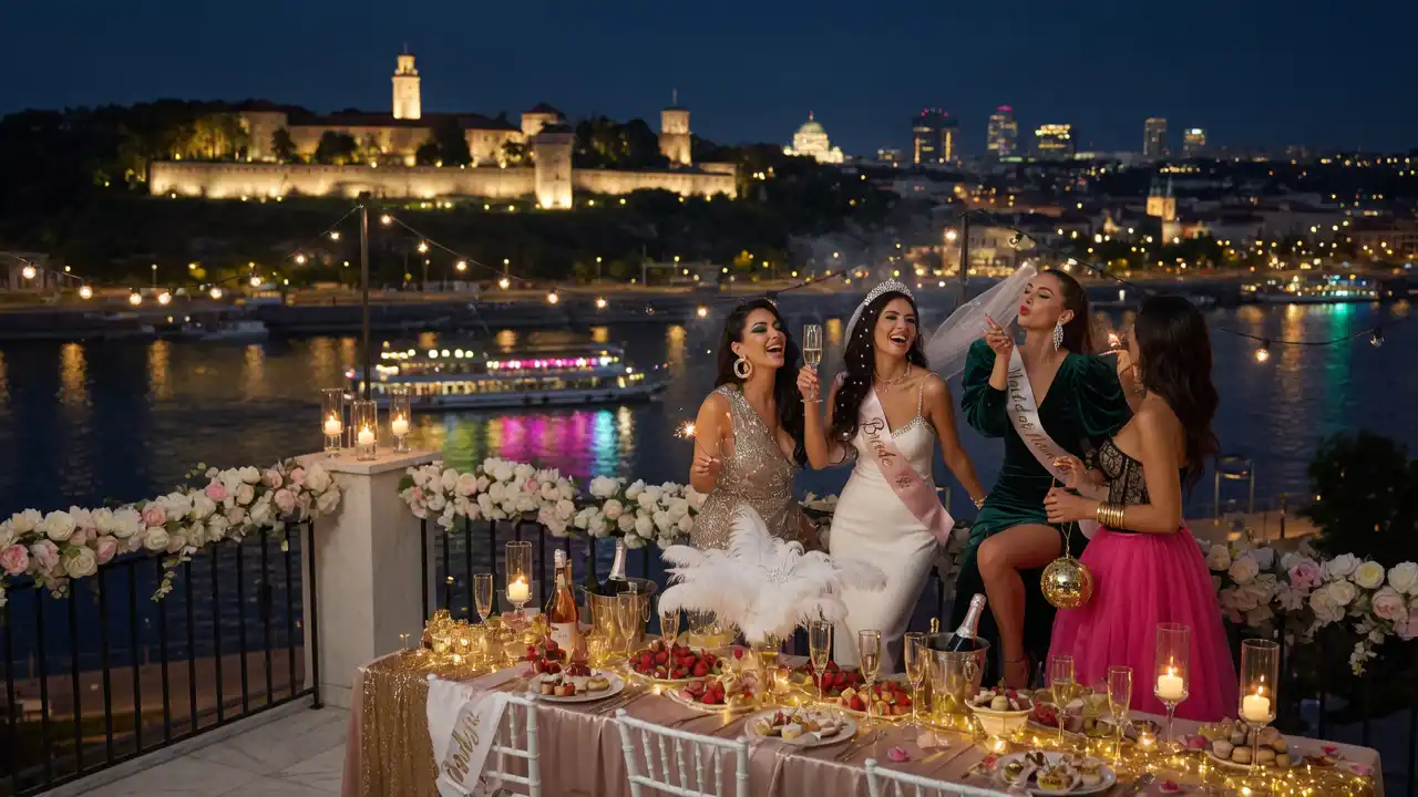 Inside VVIP bachelorette party in Belgrade