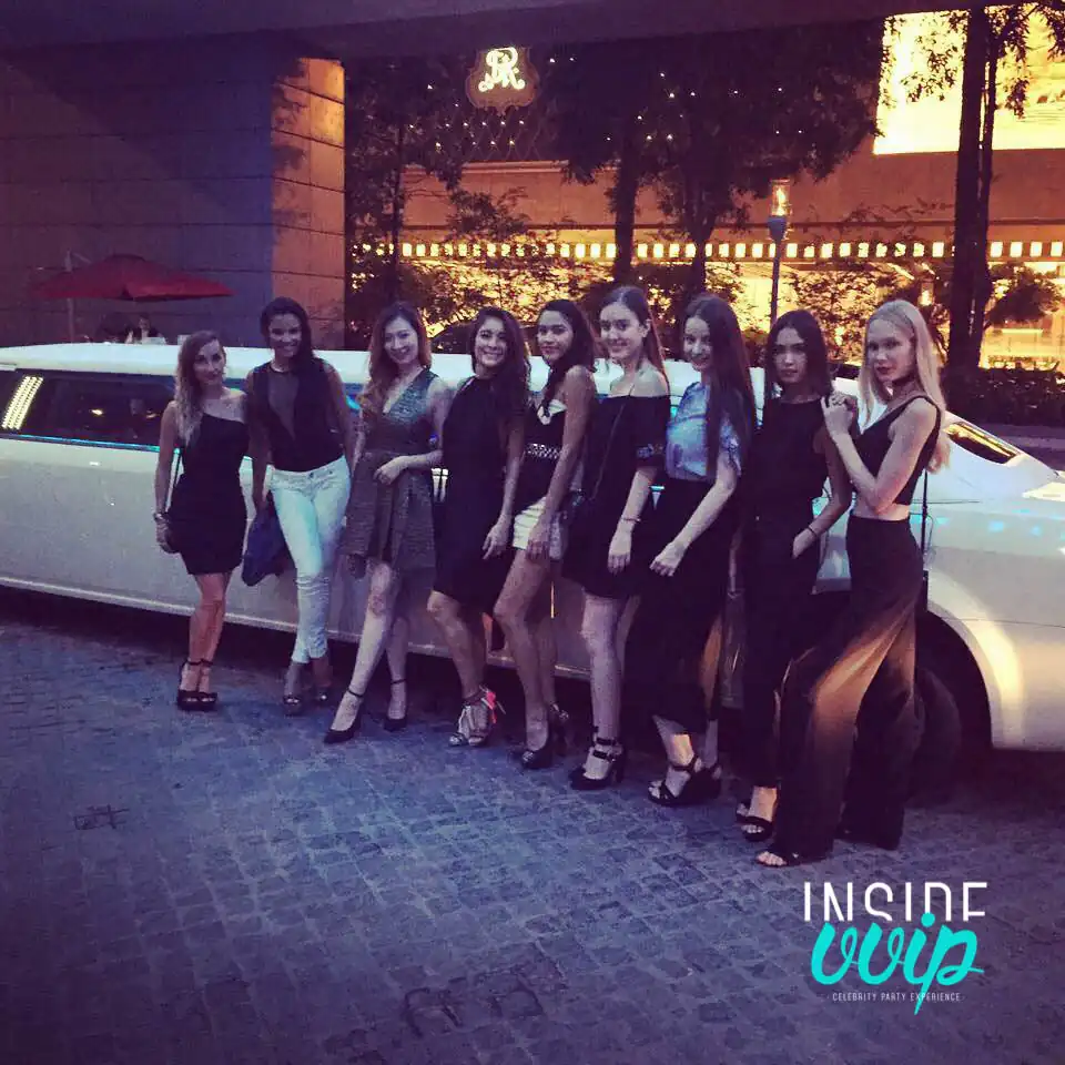 Macau Bachelors, Stag Bucks Party Ideas! - macau limousine with party girls