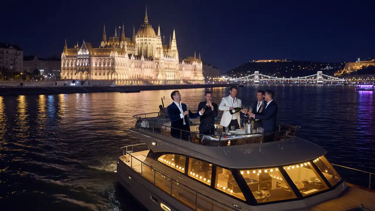 Inside VVIP bachelor party in Budapest