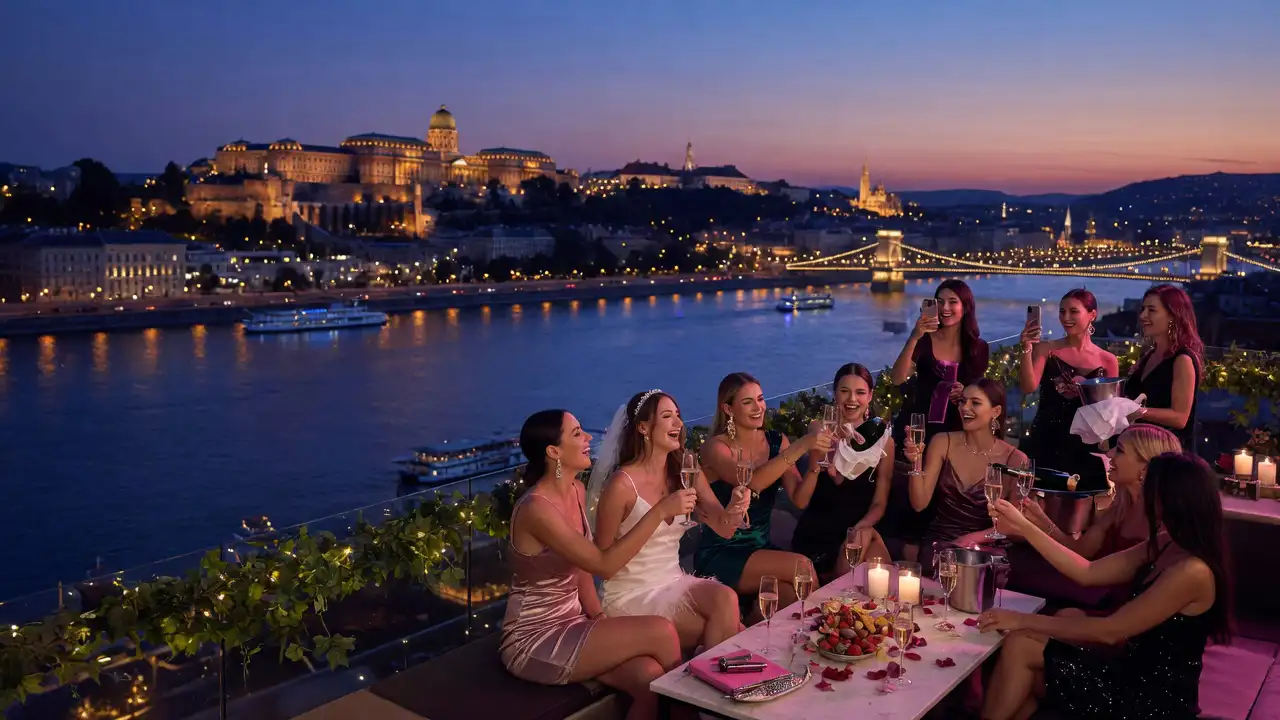Inside VVIP bachelorette party in Budapest