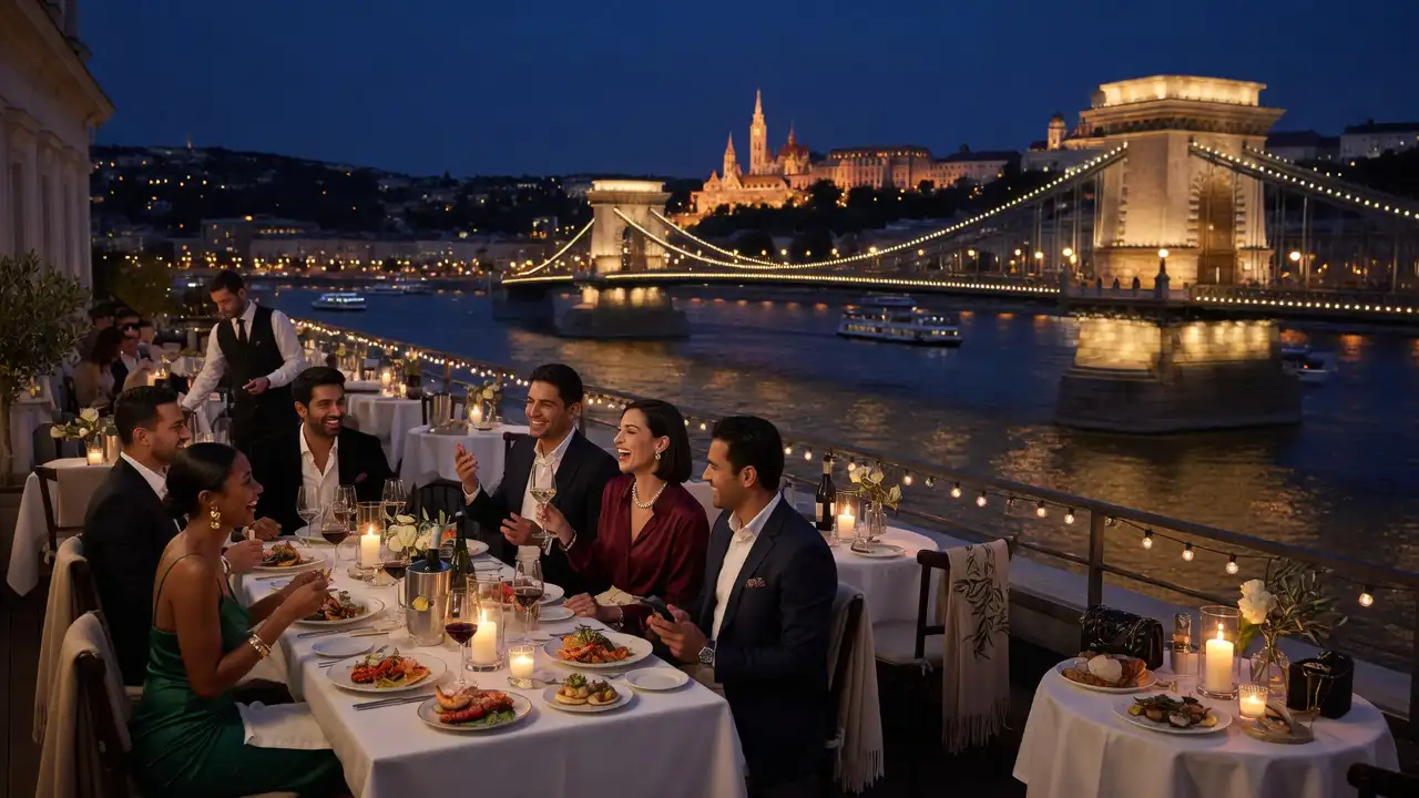 Inside VVIP group travel party in Budapest