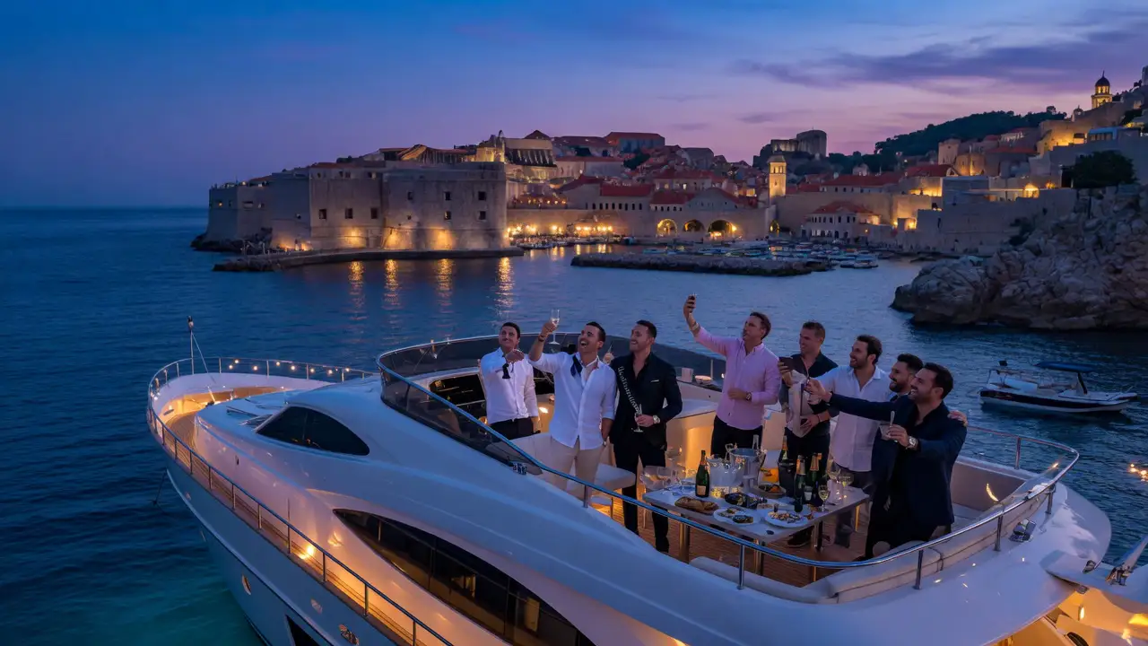 Inside VVIP bachelor party in Croatia