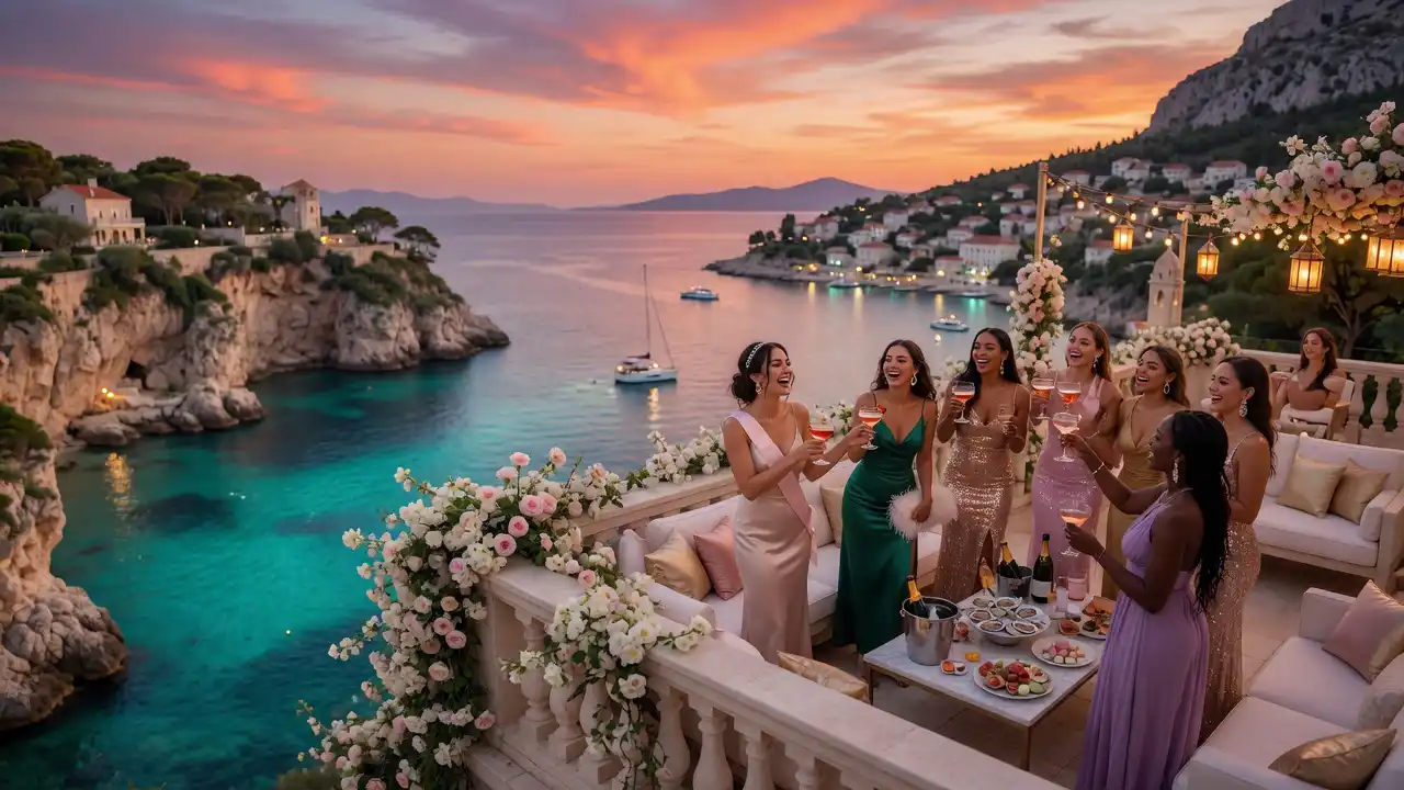 Inside VVIP bachelorette party in Croatia