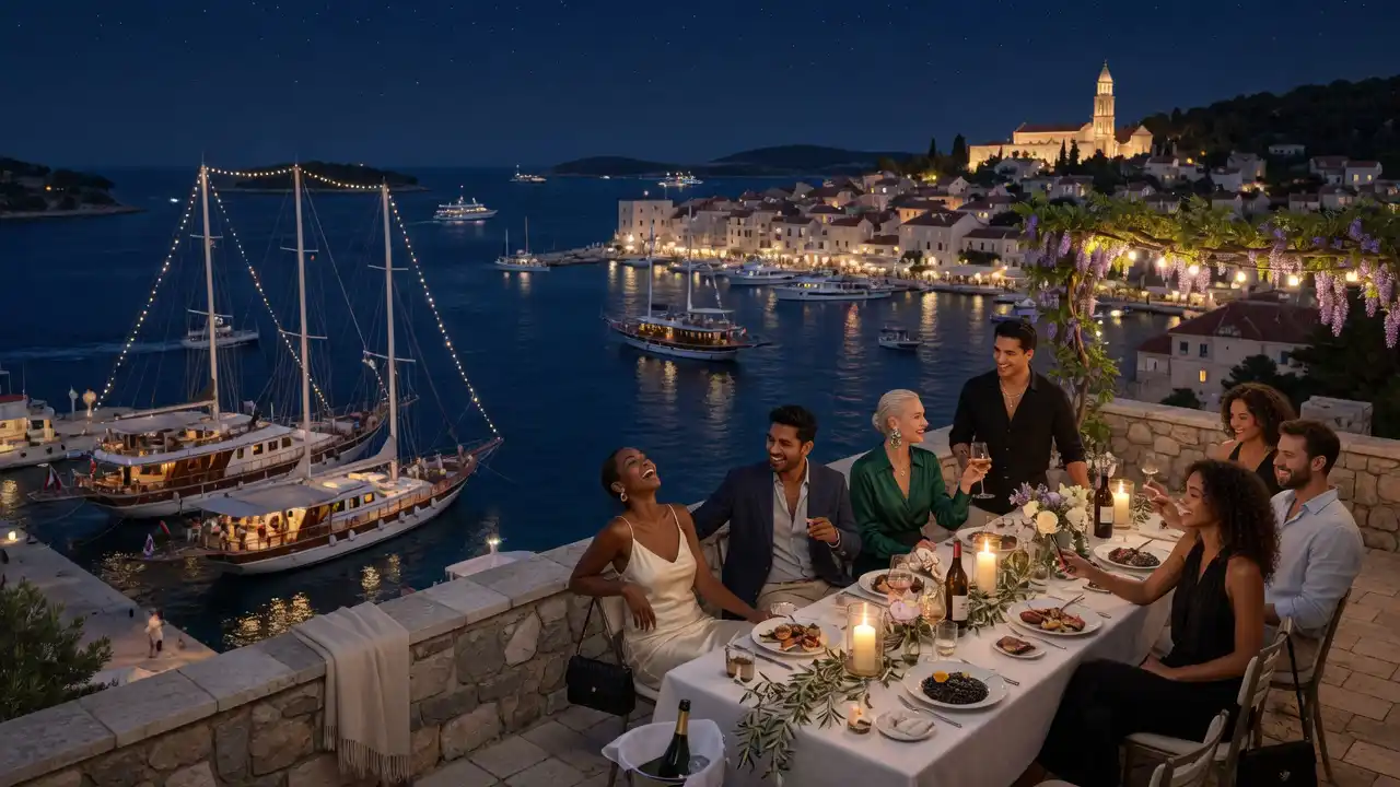 Inside VVIP group travel party in Croatia