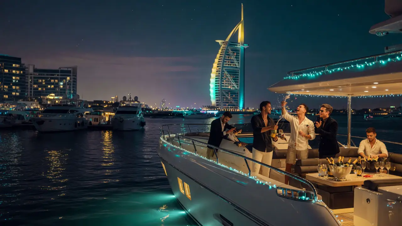 Inside VVIP bachelor party in Dubai