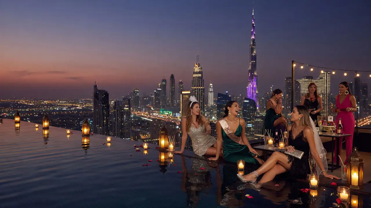 Inside VVIP bachelorette party in Dubai
