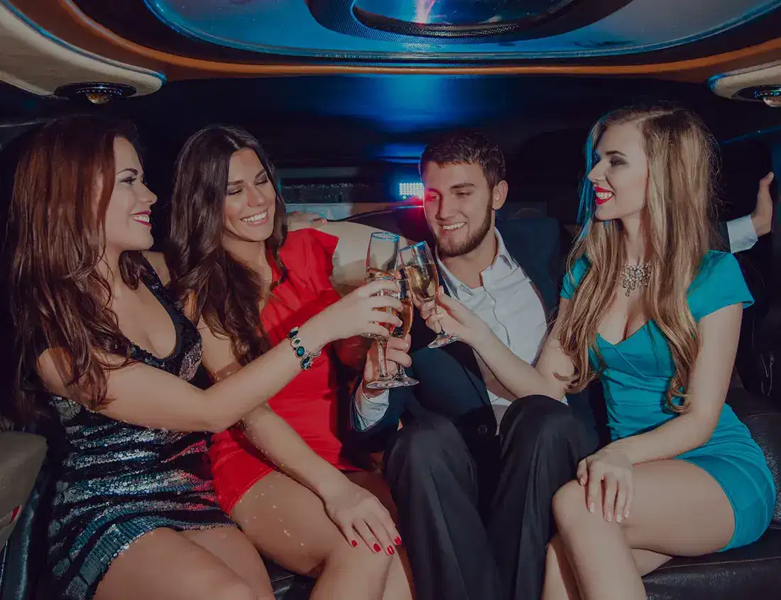 Dubai group travel limousine package