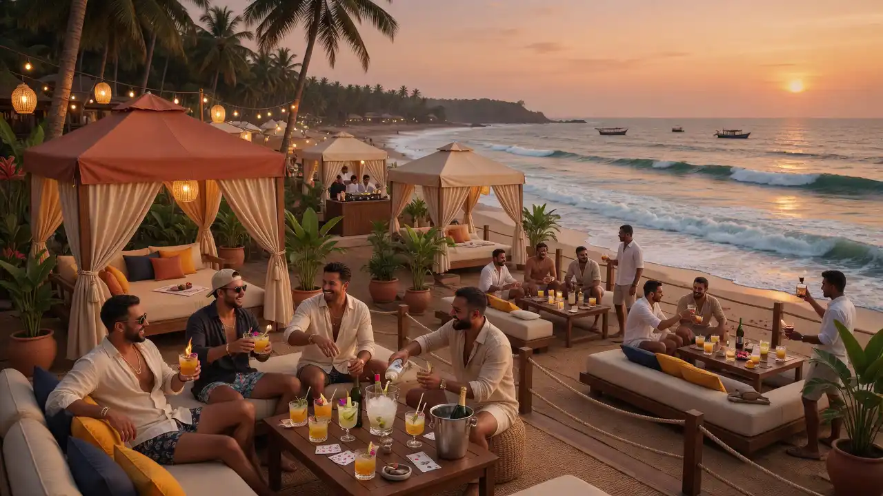 Inside VVIP bachelor party in Goa
