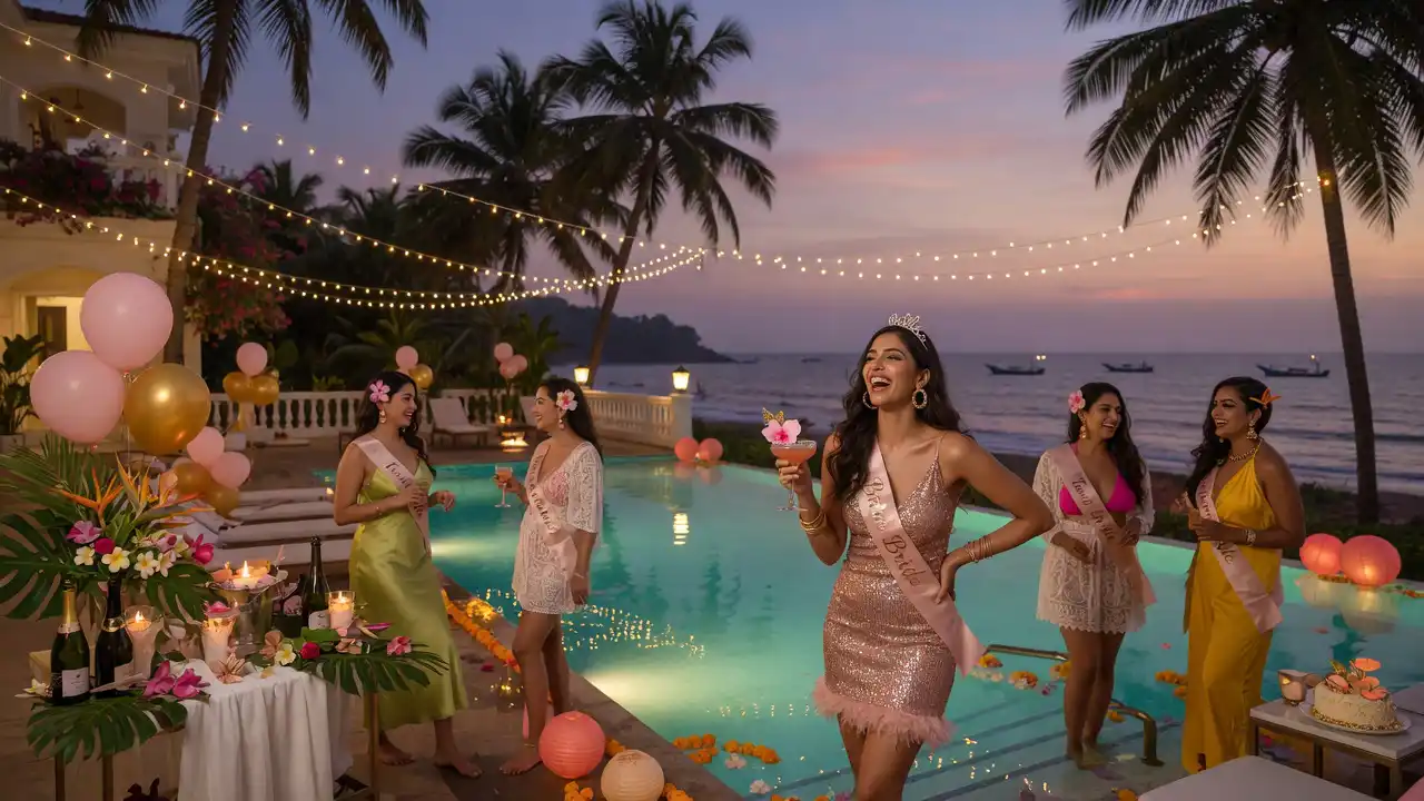 Inside VVIP bachelorette party in Goa
