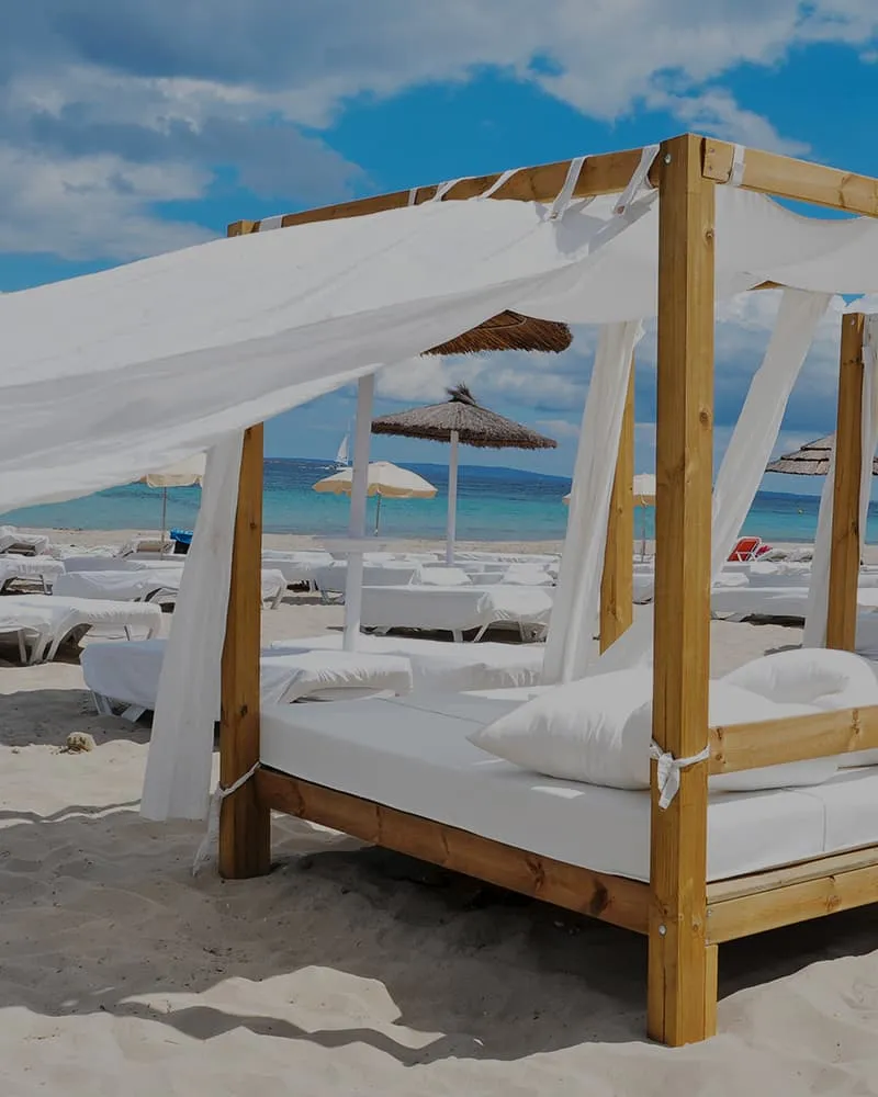 Goa group travel beach club package