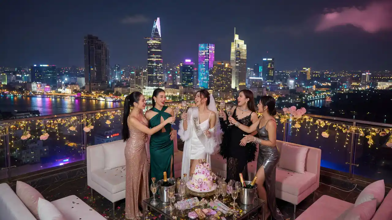 Inside VVIP bachelorette party in Ho Chi Minh