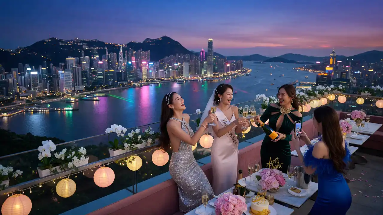 Inside VVIP bachelorette party in Hong Kong