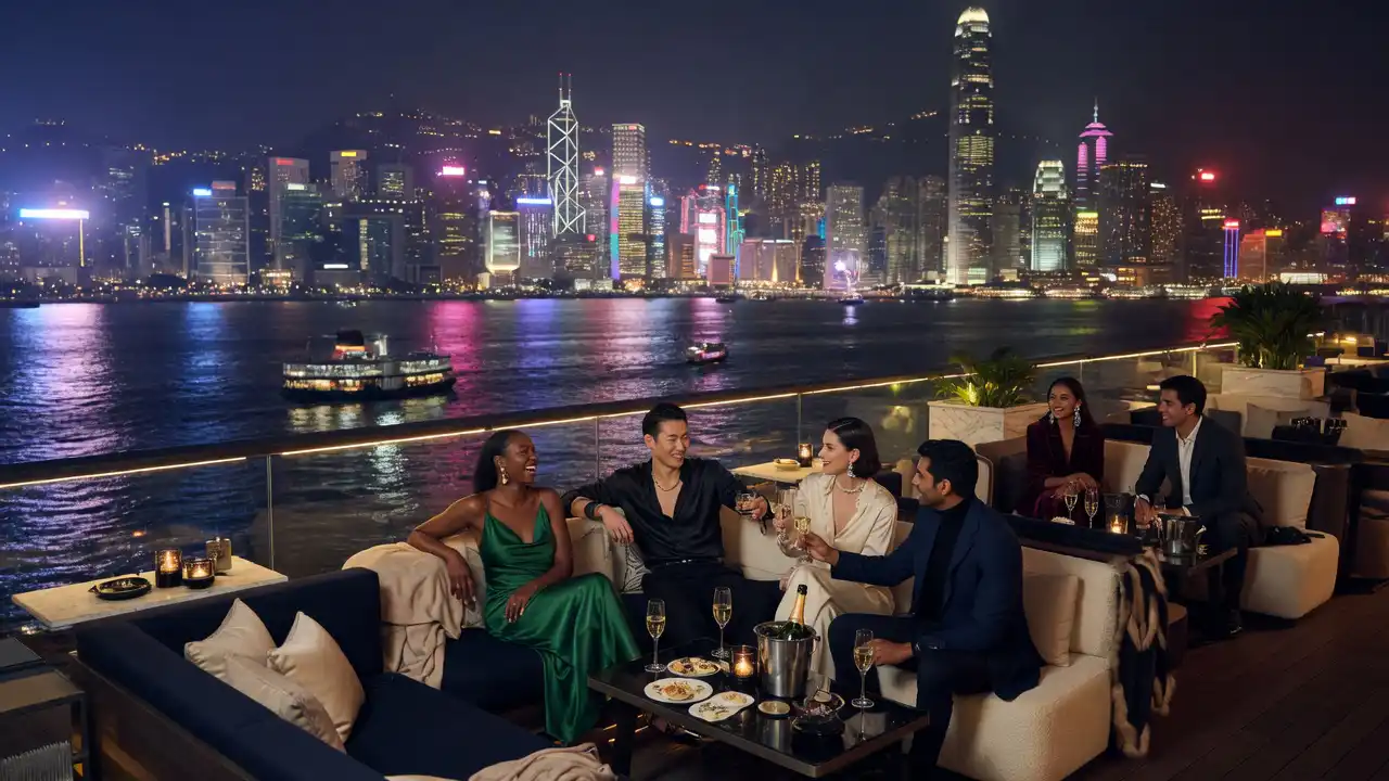 Inside VVIP group travel party in Hong Kong