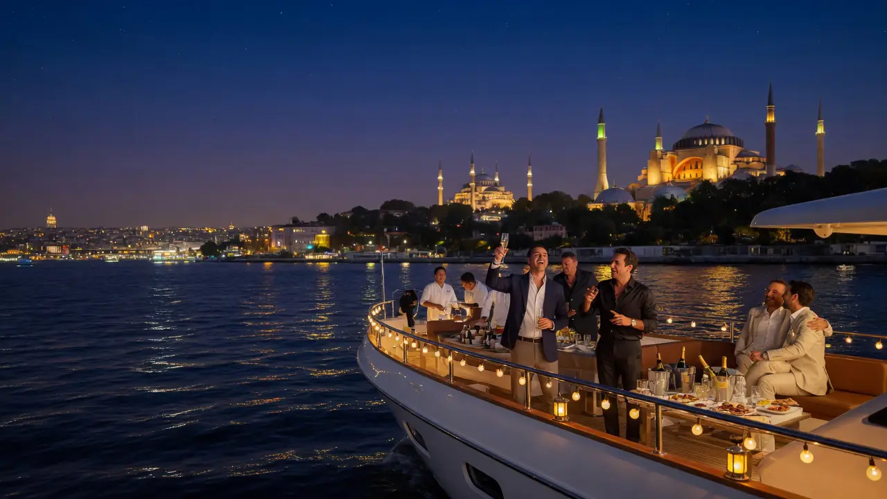 Inside VVIP bachelor party in Istanbul