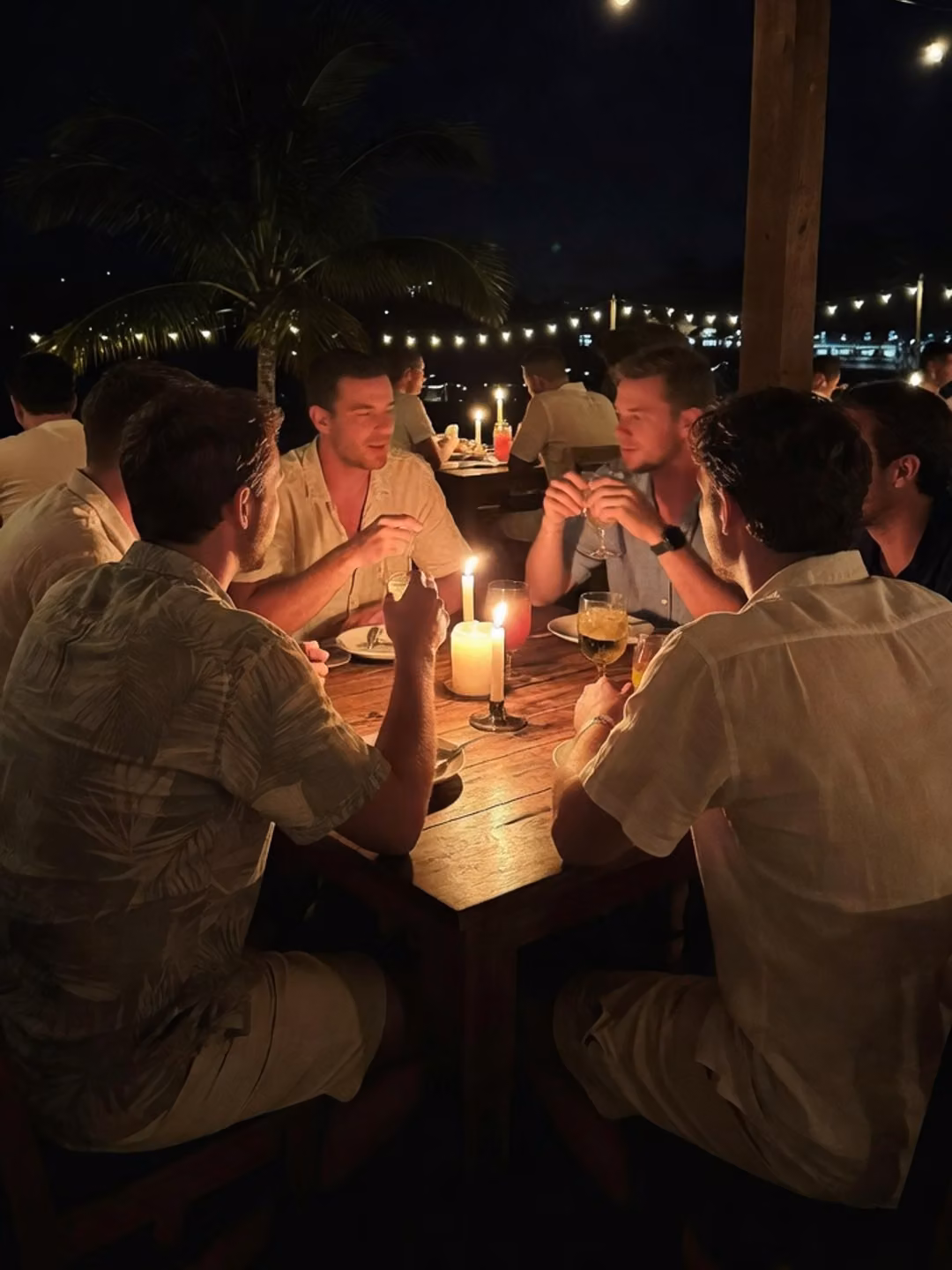 Koh Samui bachelor models dinner package