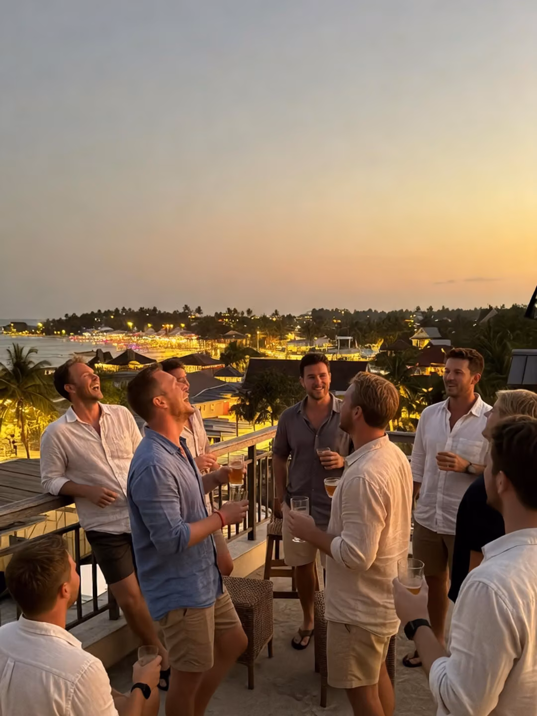 Koh Samui bachelor rooftop party package