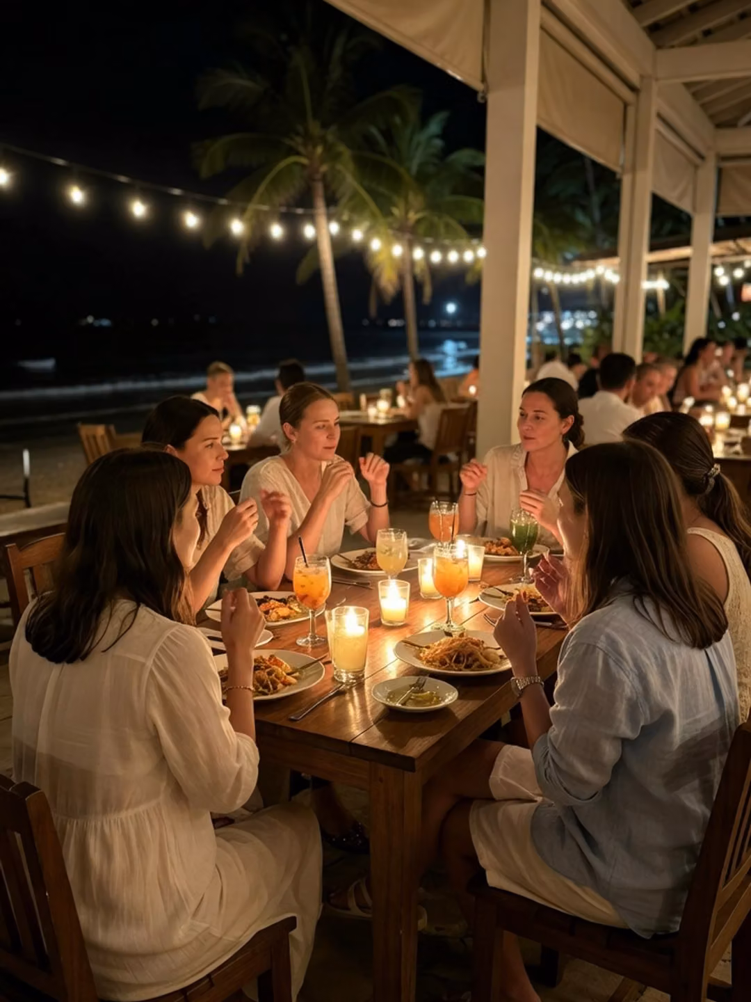 Koh Samui bachelorette models dinner package