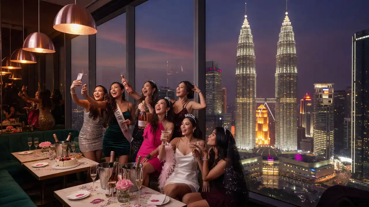 Inside VVIP bachelorette party in Kuala Lumpur