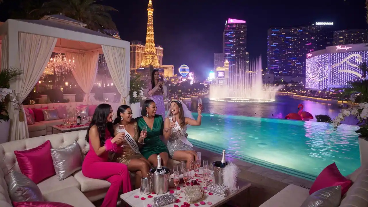 Inside VVIP bachelorette party in Las Vegas