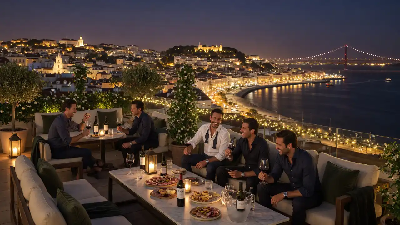Inside VVIP bachelor party in Lisbon
