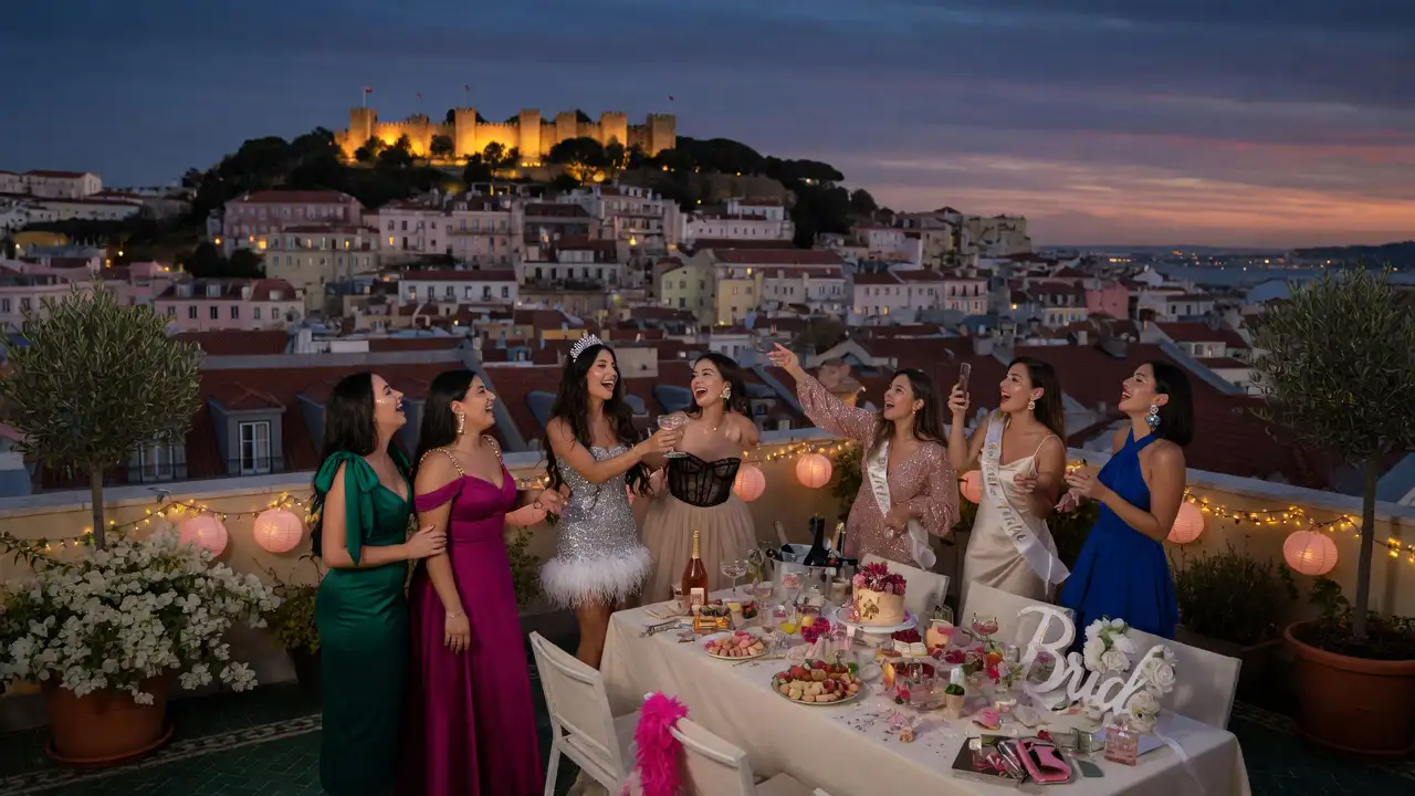 Inside VVIP bachelorette party in Lisbon