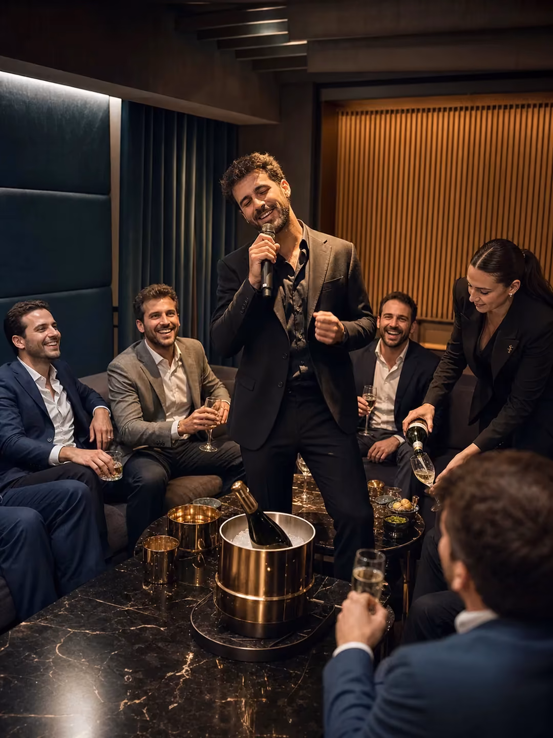 Madrid bachelor karaoke / ktv package
