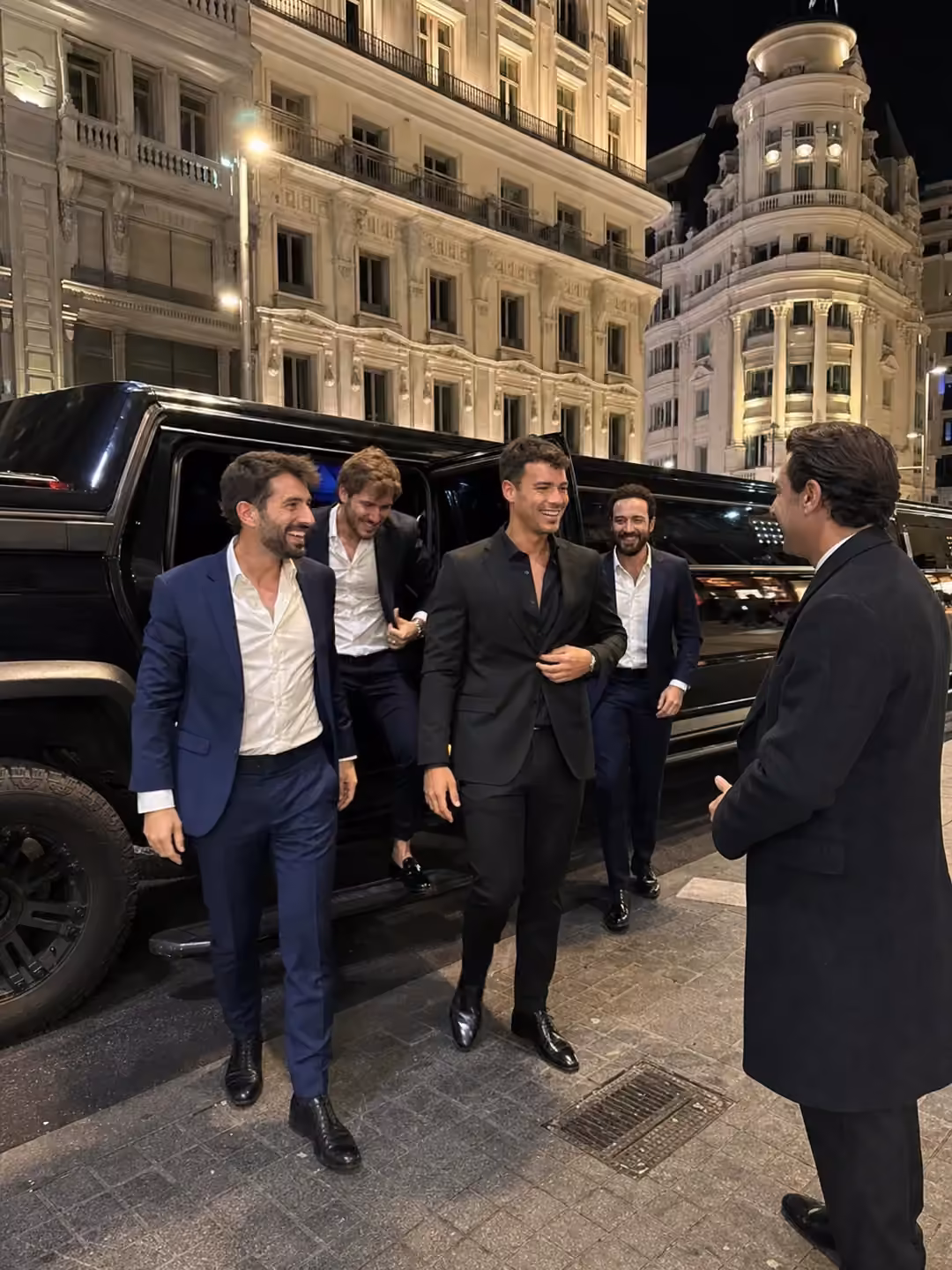 Madrid bachelor limousine package