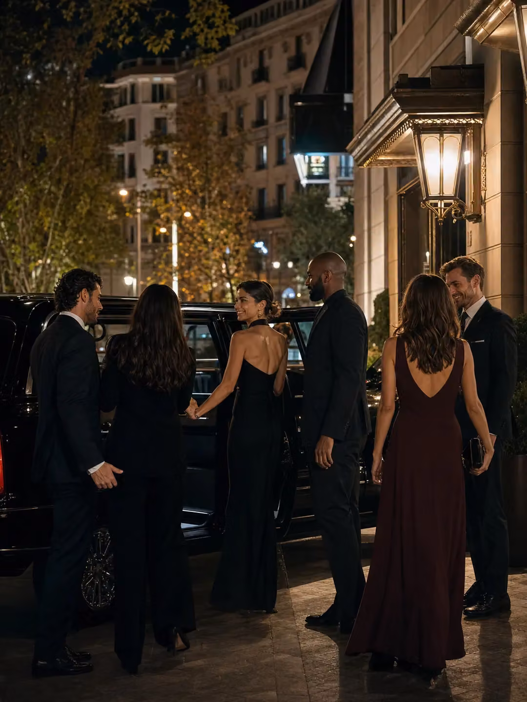 Madrid group travel limousine package