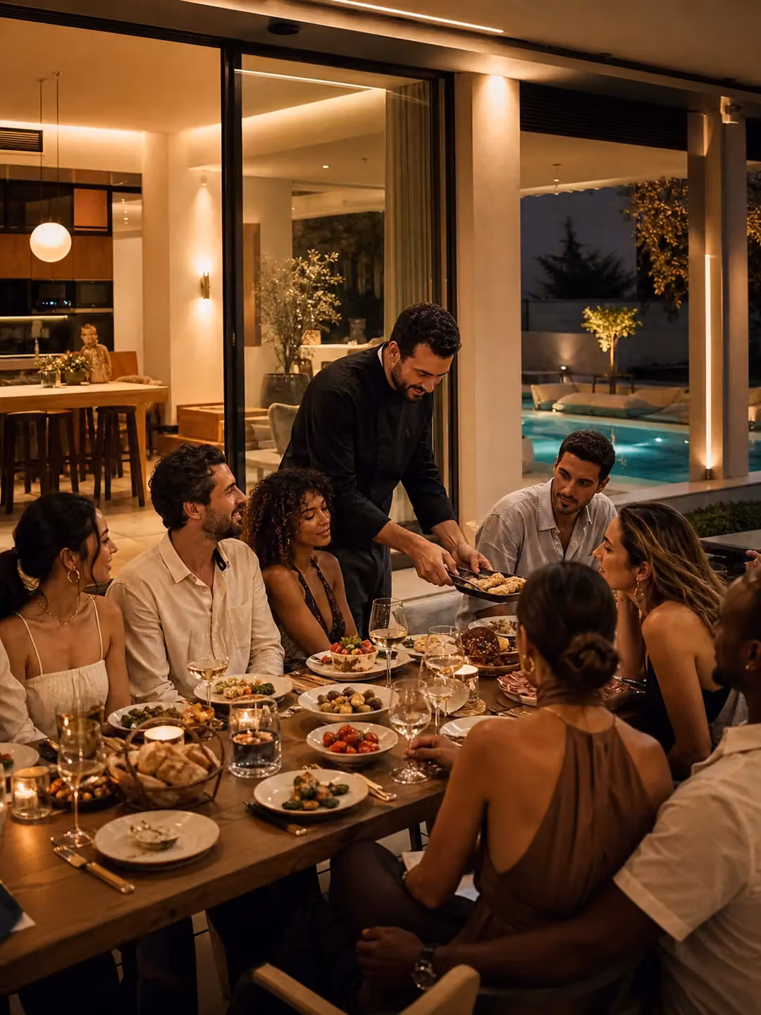 Madrid group travel villa party package