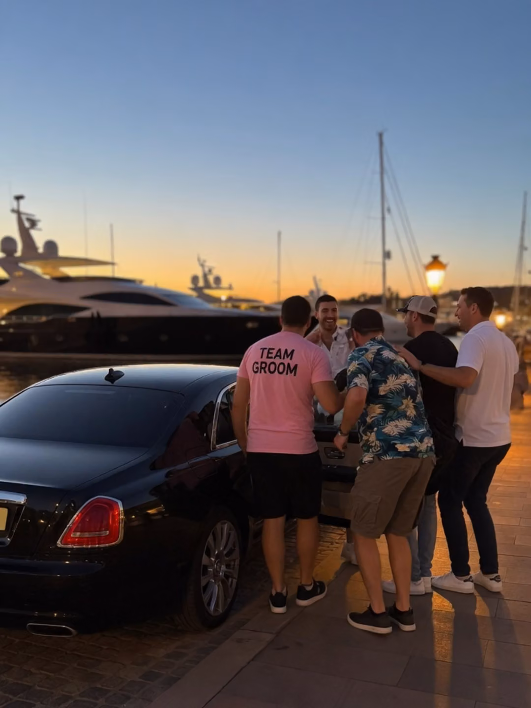 Marbella bachelor limousine package
