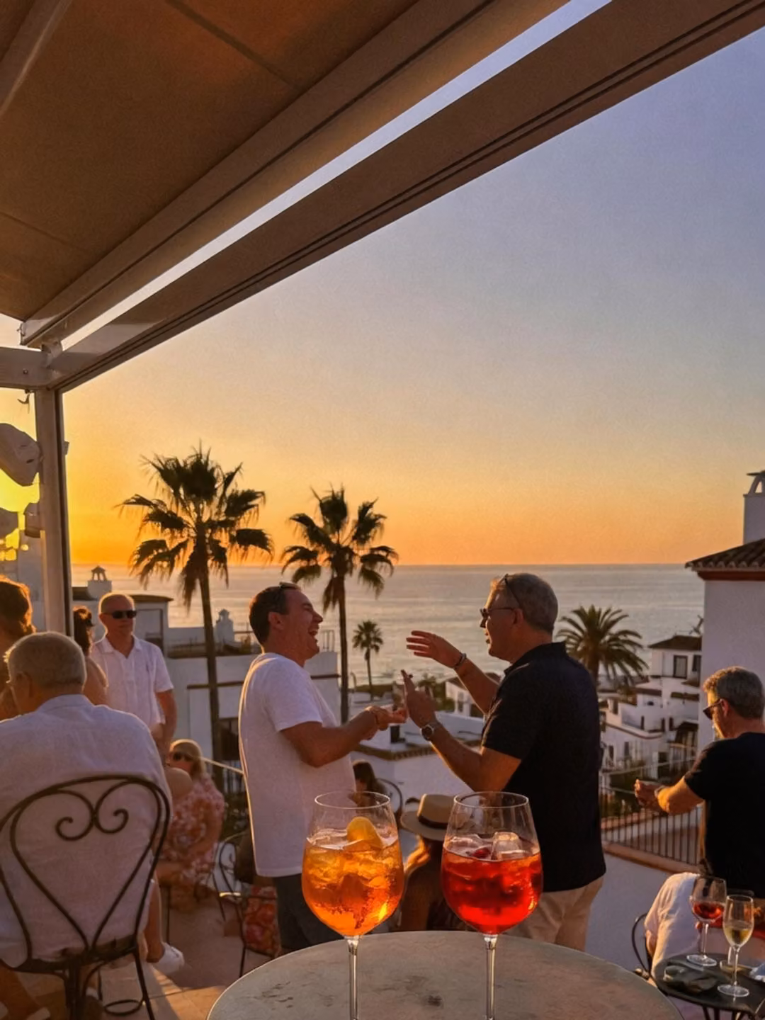 Marbella bachelor rooftop party package