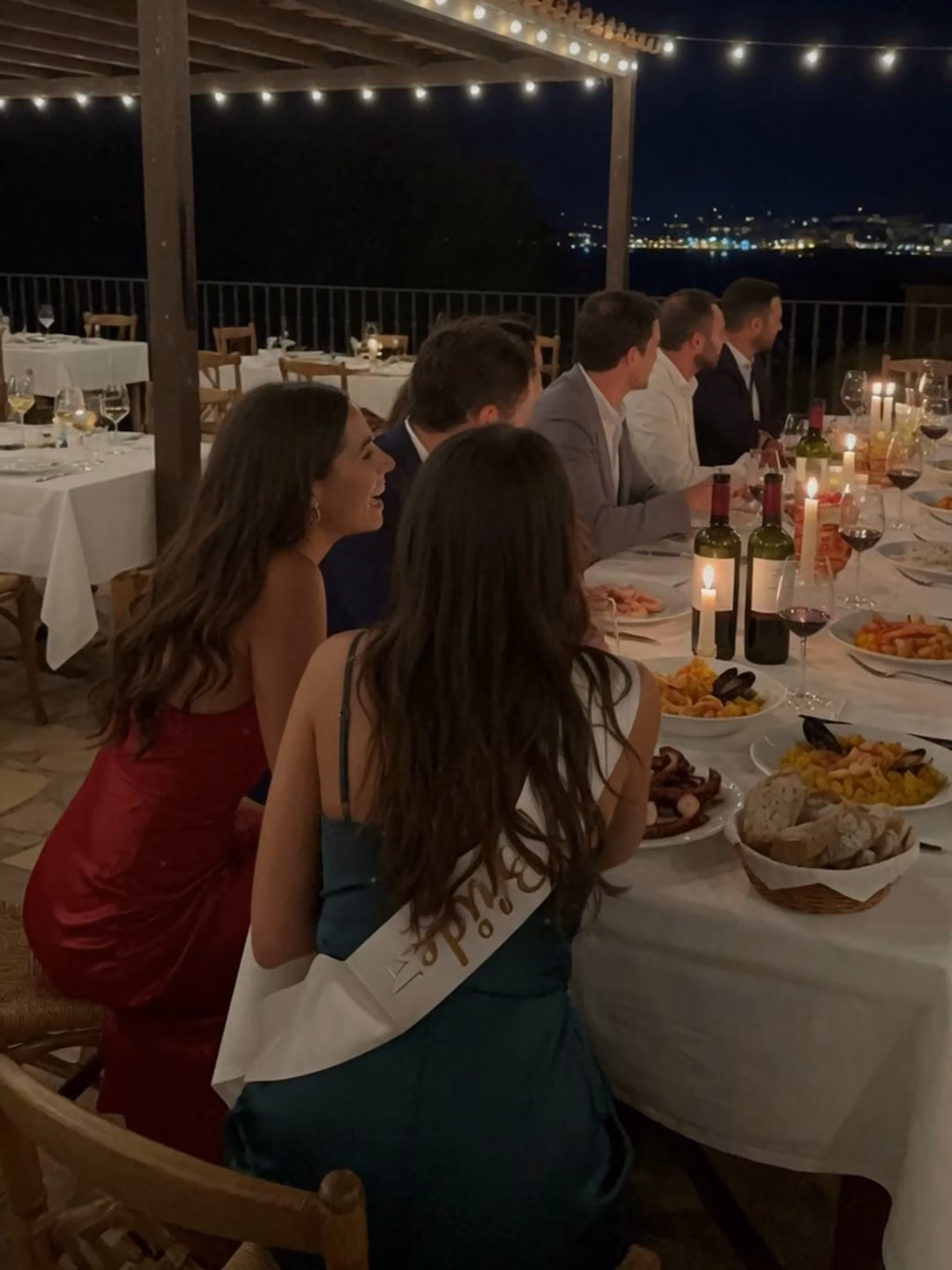 Marbella bachelorette models dinner package