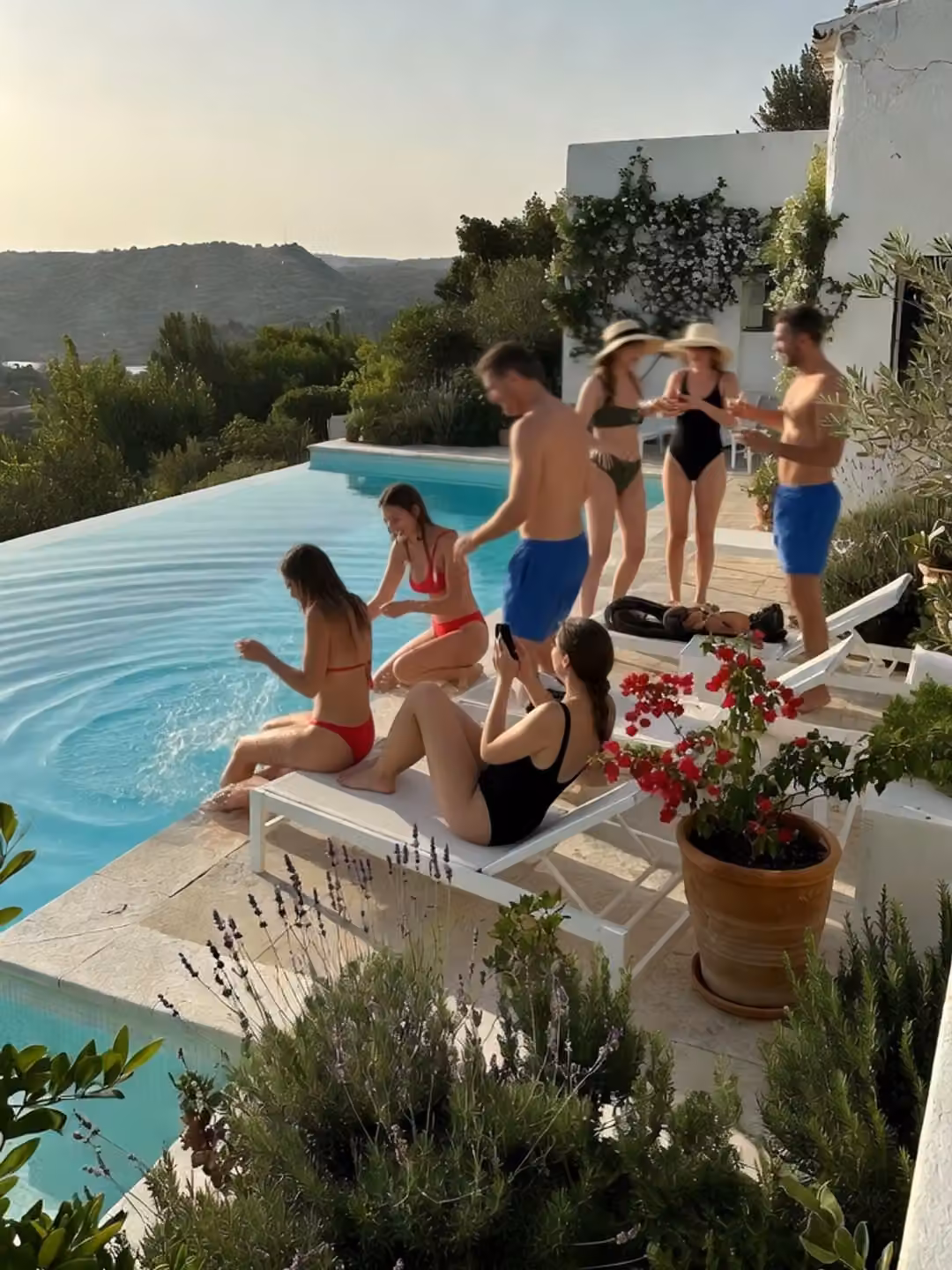 Marbella group travel villa party package