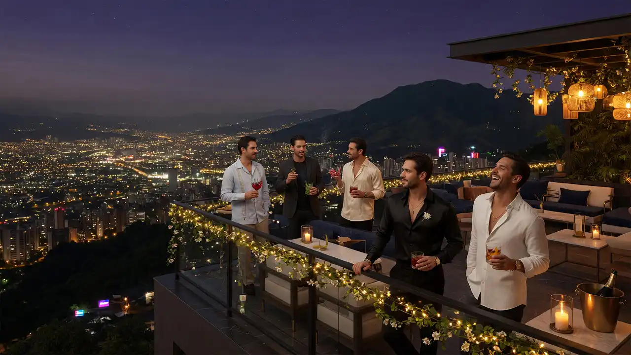 Inside VVIP bachelor party in Medellin