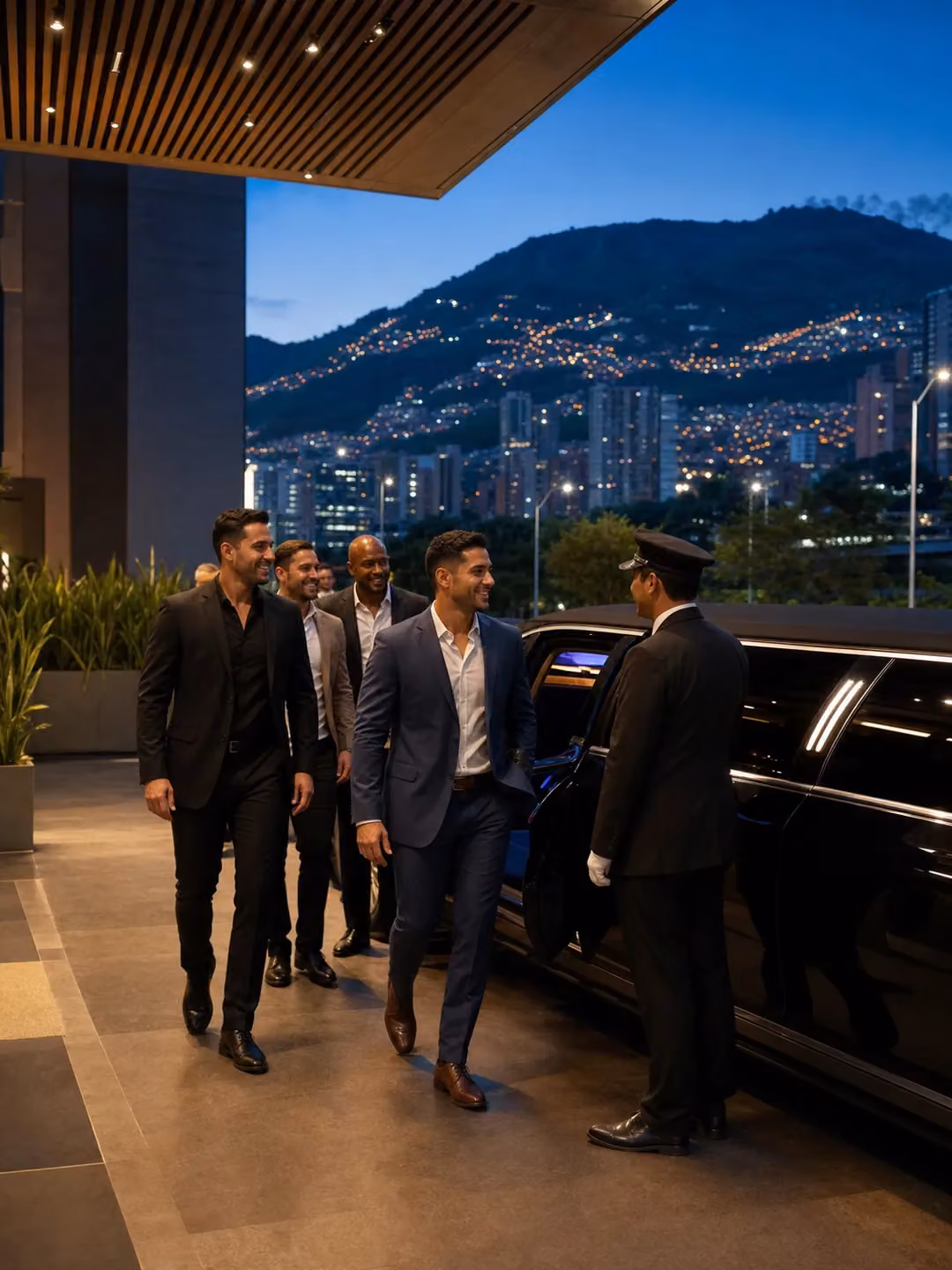 Medellin bachelor limousine package
