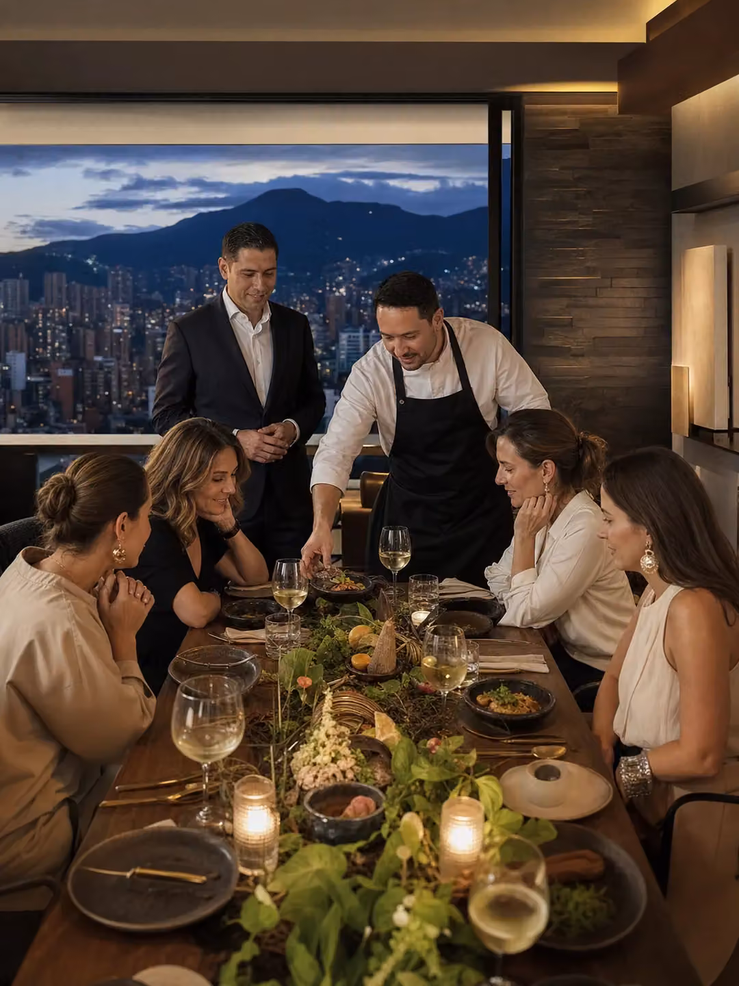 Medellin bachelorette models dinner package