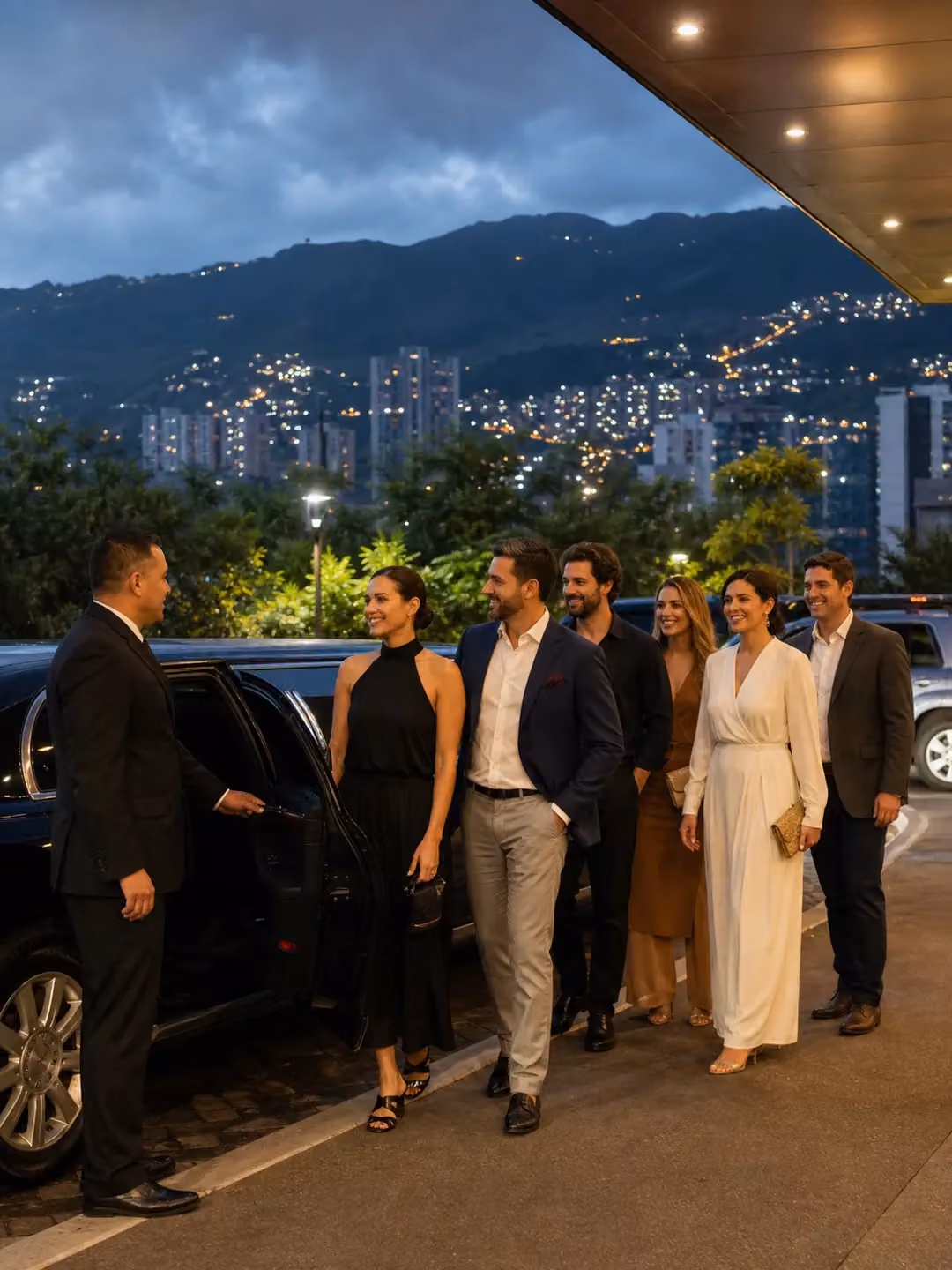 Medellin group travel limousine package