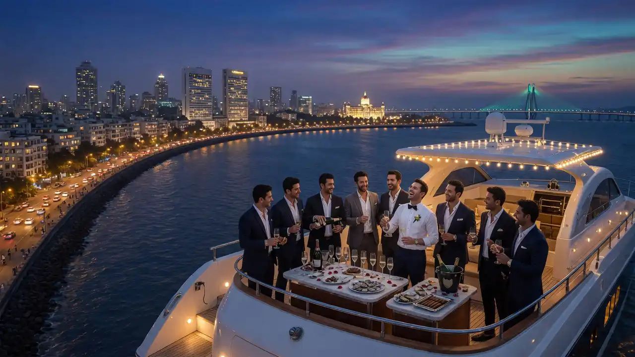 Inside VVIP bachelor party in Mumbai