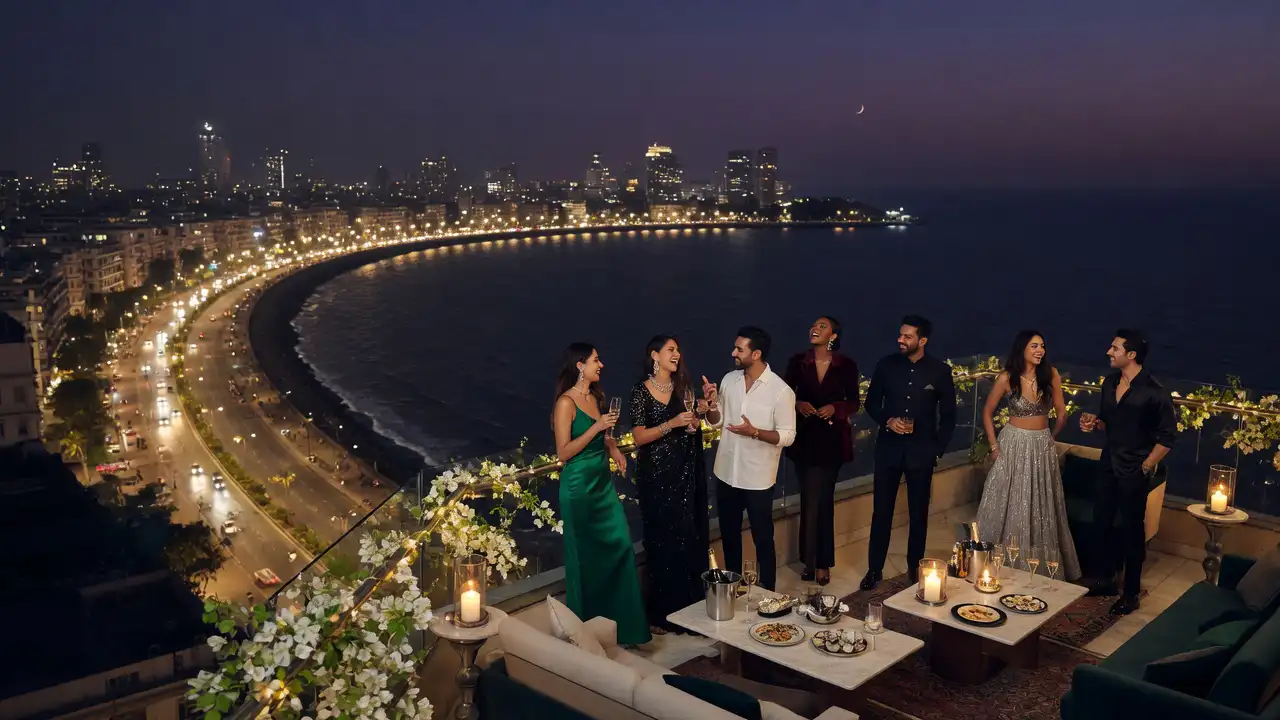 Inside VVIP group travel party in Mumbai