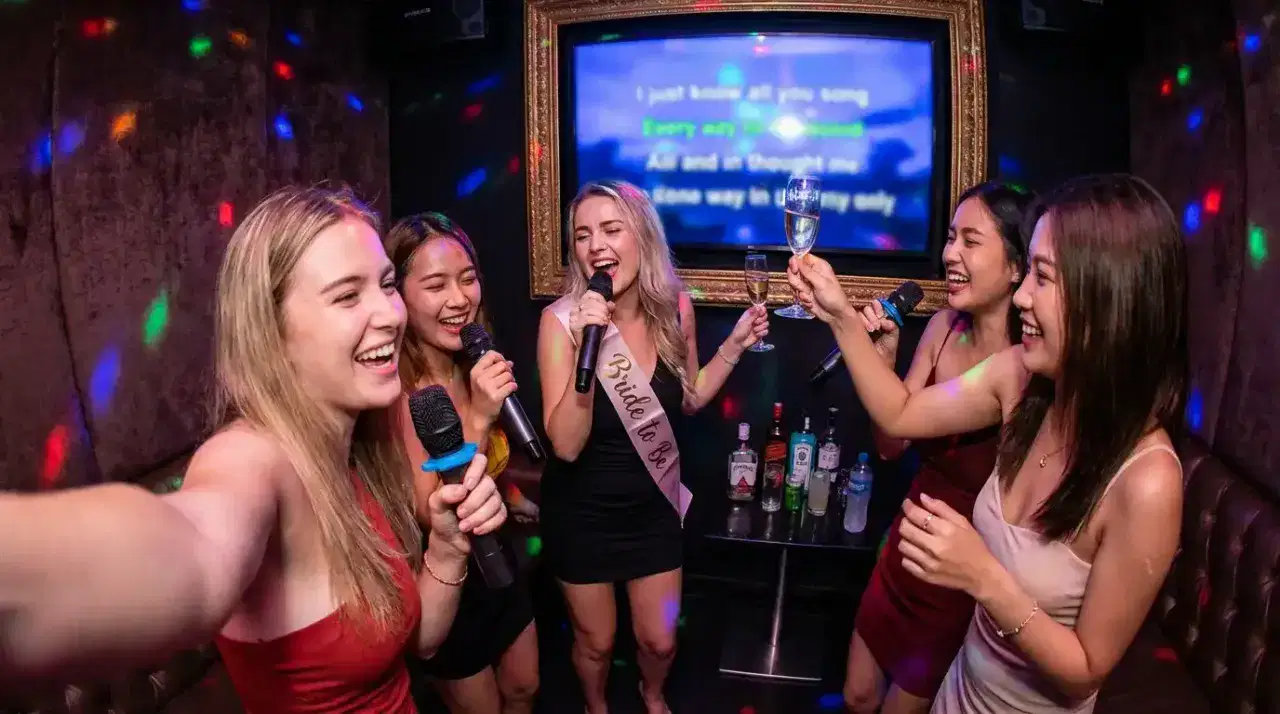 Pattaya bachelorette karaoke / ktv package