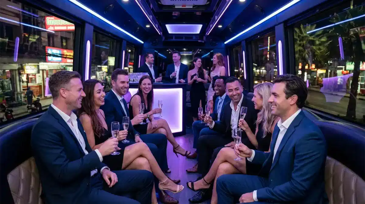 Pattaya bachelorette party bus package