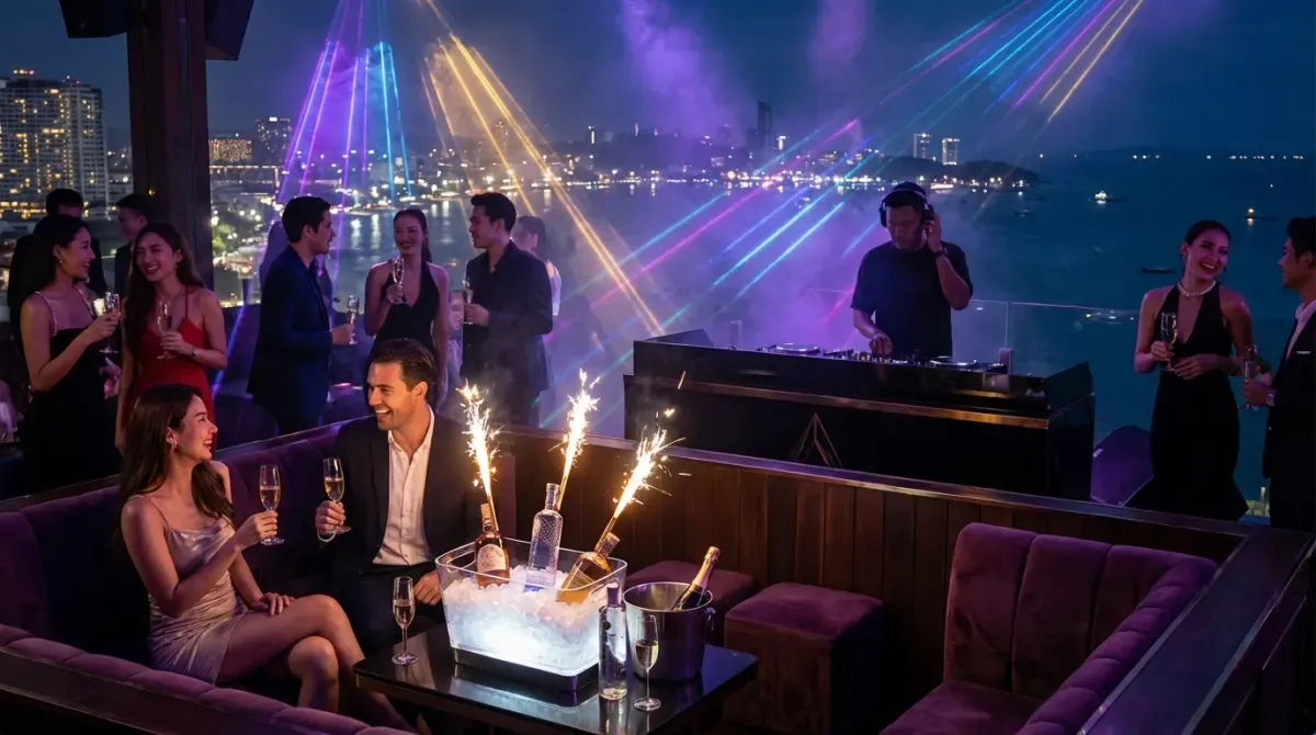 Pattaya bachelorette rooftop party package