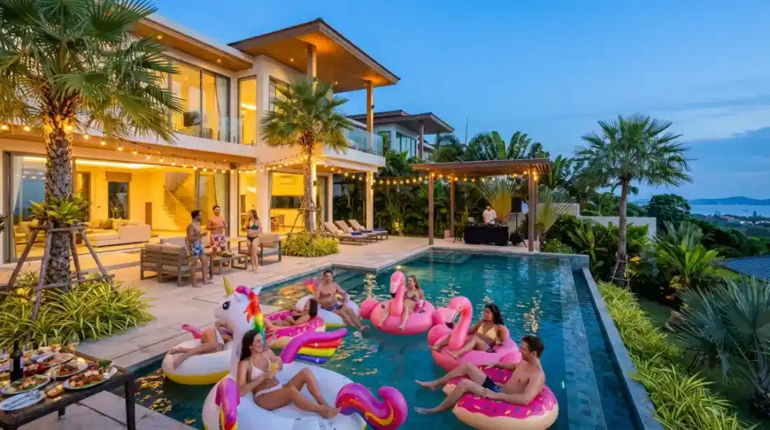 Pattaya bachelorette villa party package